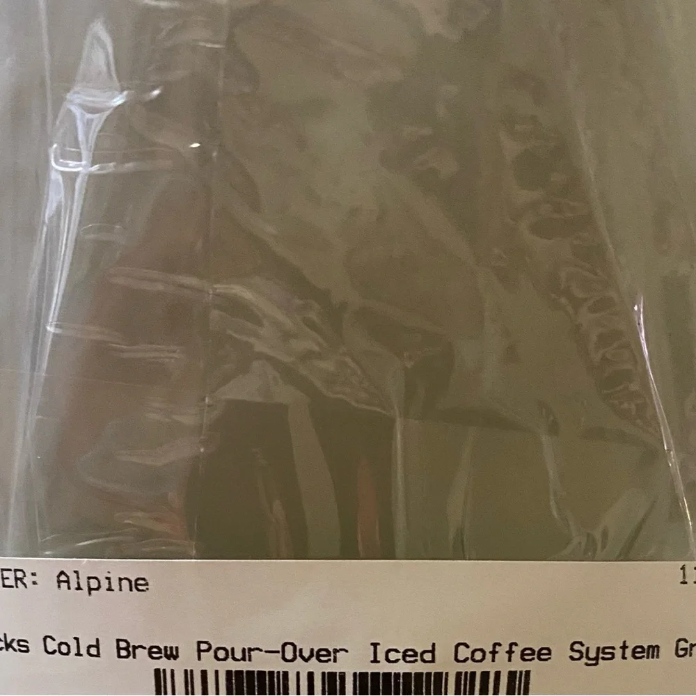 @LOOK@ Starbucks Cold-Iced Coffee Brewing System